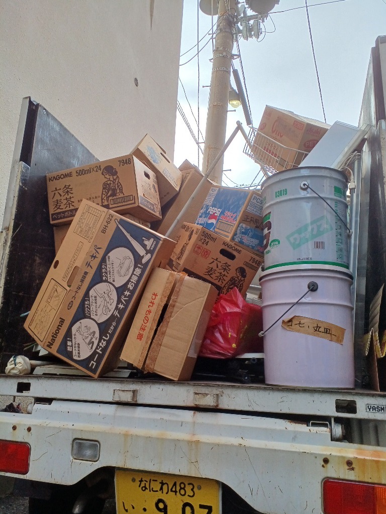 大阪市西区の不用品回収はお任せ下さい